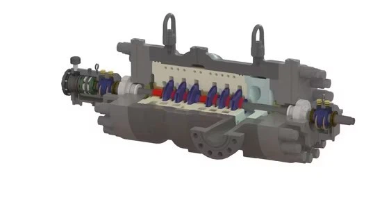 Circulating Single Suction Haishi Industrial Sewage Oil Vertical Pressure Chemical Pump Factory price Circulating Single Suction Haishi Industrial Sewage Oil Vertical Pressure Chemical Pump Factory price